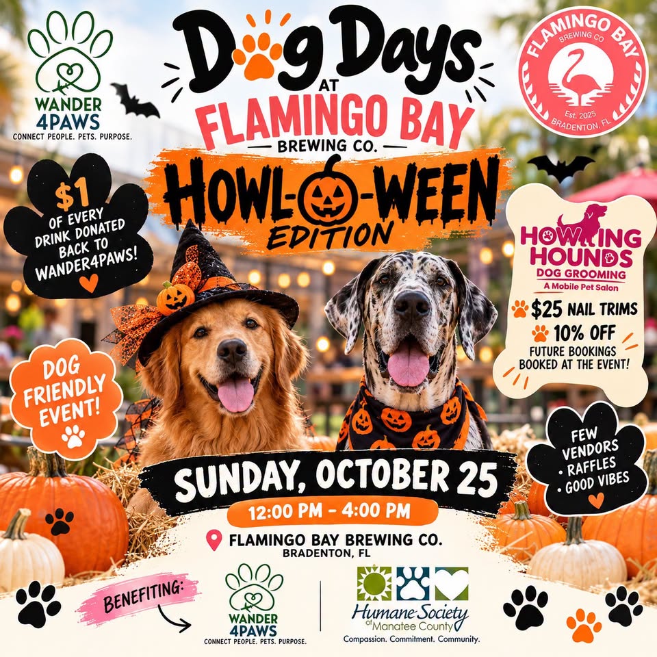 Dog Days at Flamingo Bay: Howl-O-Ween