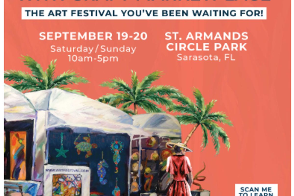 4th Annual St. Armands Circle Art Festival with Craft Marketplace
