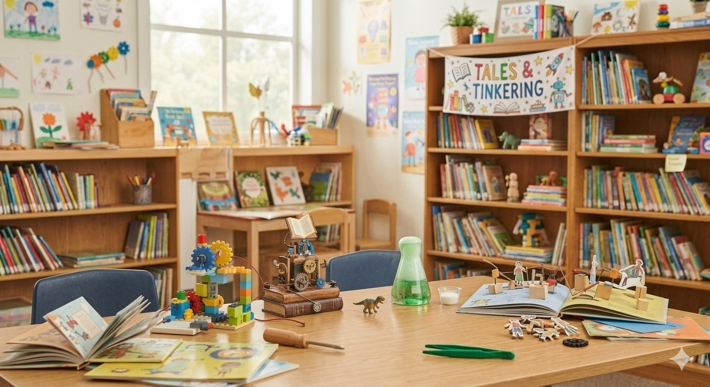 Tales and Tinkering at Central Library