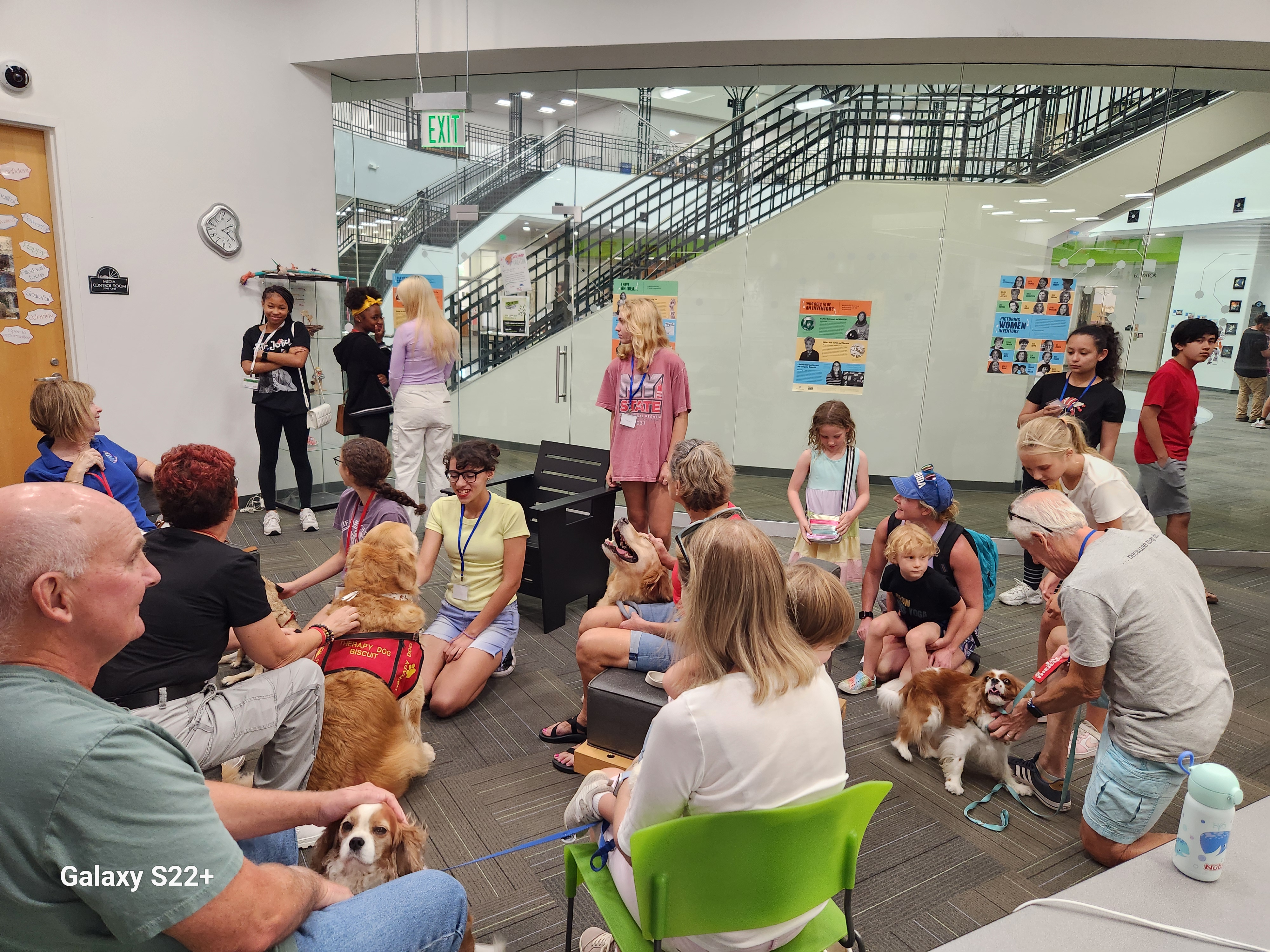 Read with the Dogs at Selby Library