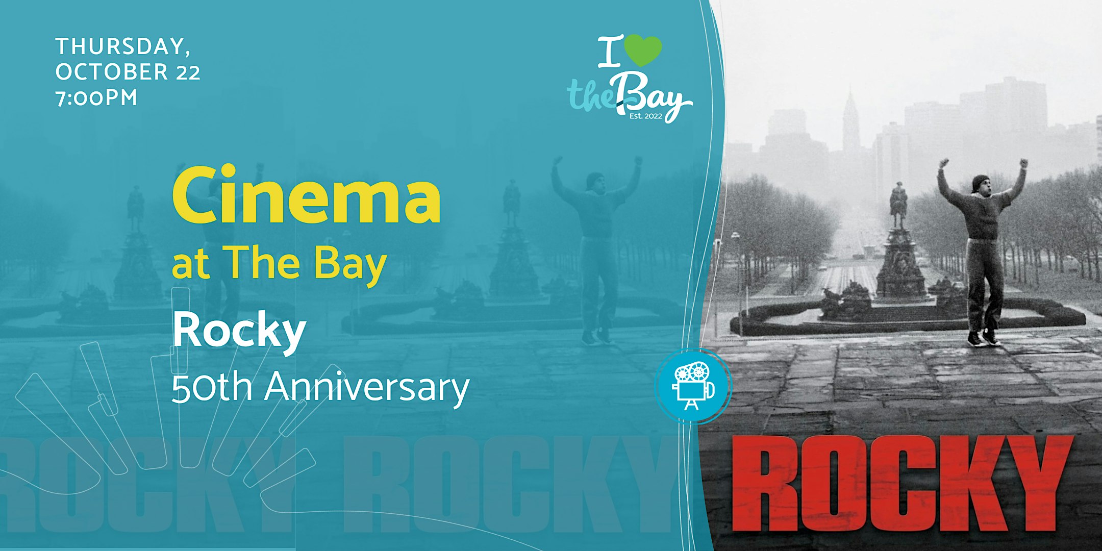 Cinema at The Bay: Rocky (50th Anniversary)