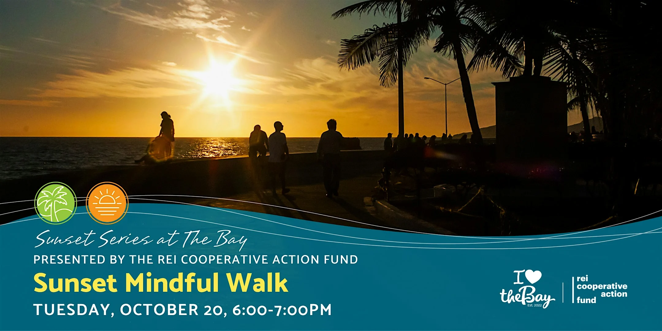Sunset Series at The Bay | Sunset Mindful Walk