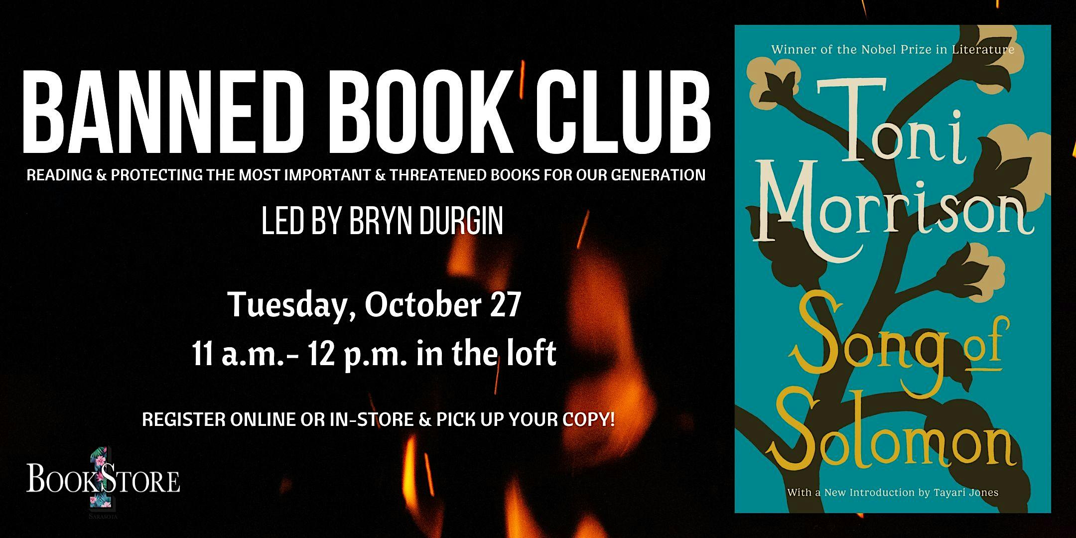 Banned Book Club: Song of Solomon