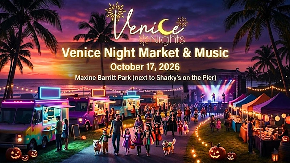 Venice Night Market & Music Halloween Edition