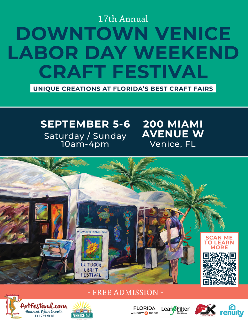 17th Annual Labor Day Weekend Venice Craft Festival