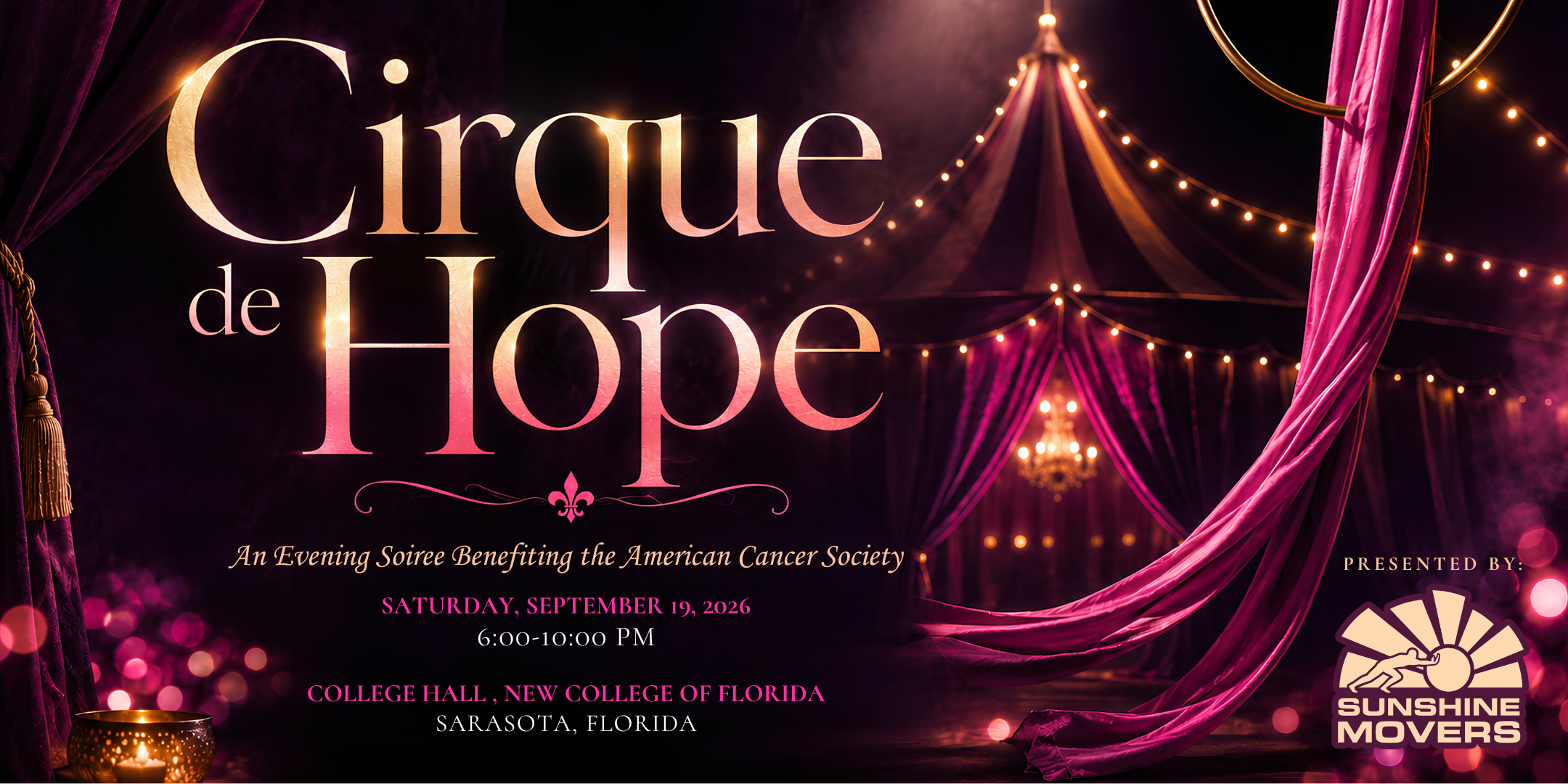 Cirque de Hope: An Evening Soirée Benefiting the American Cancer Society