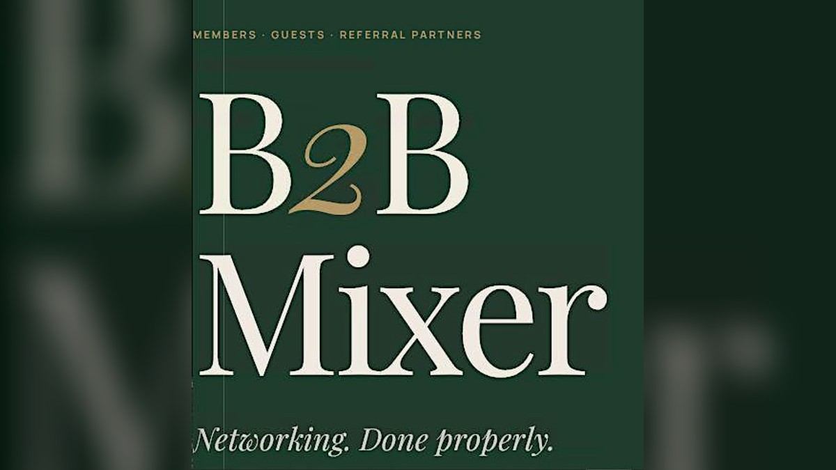 B2B Mixer Sarasota - 100% networking event - making referrals