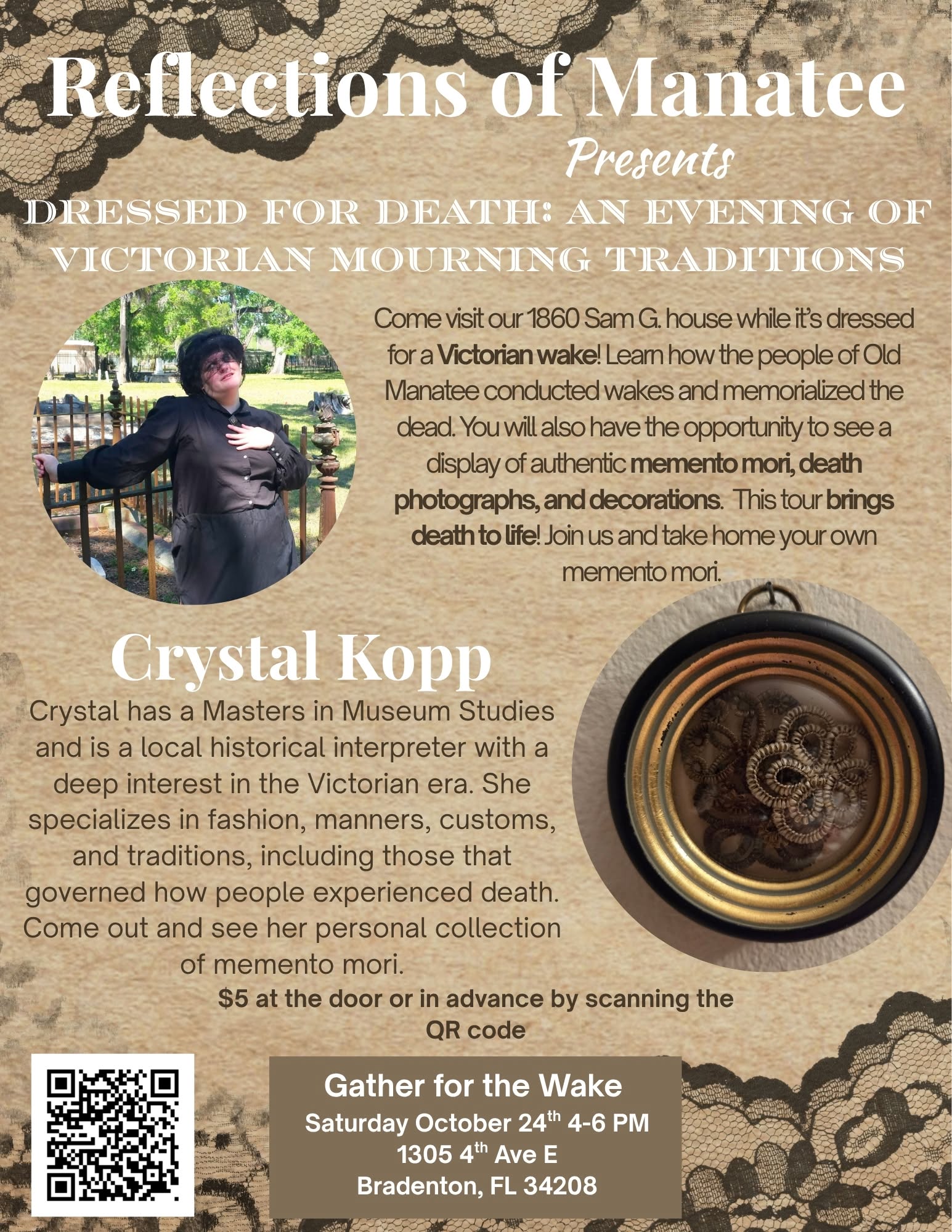 Dressed for Death: An Evening of Victorian Mourning Traditions