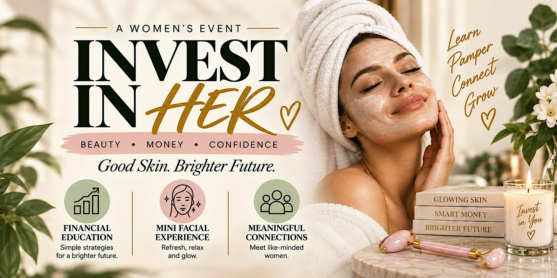 Invest in Her: Beauty • Money • Confidence