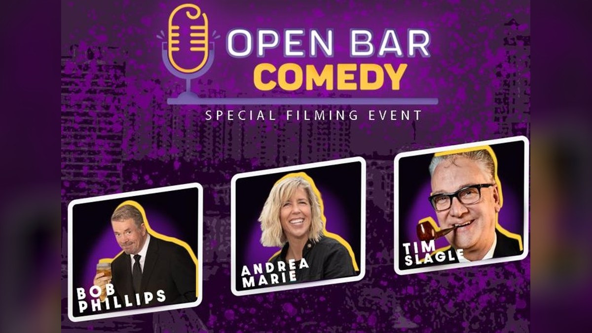 Open Bar Comedy: Bob Phillips, Andrea Marie and Tim Slagle