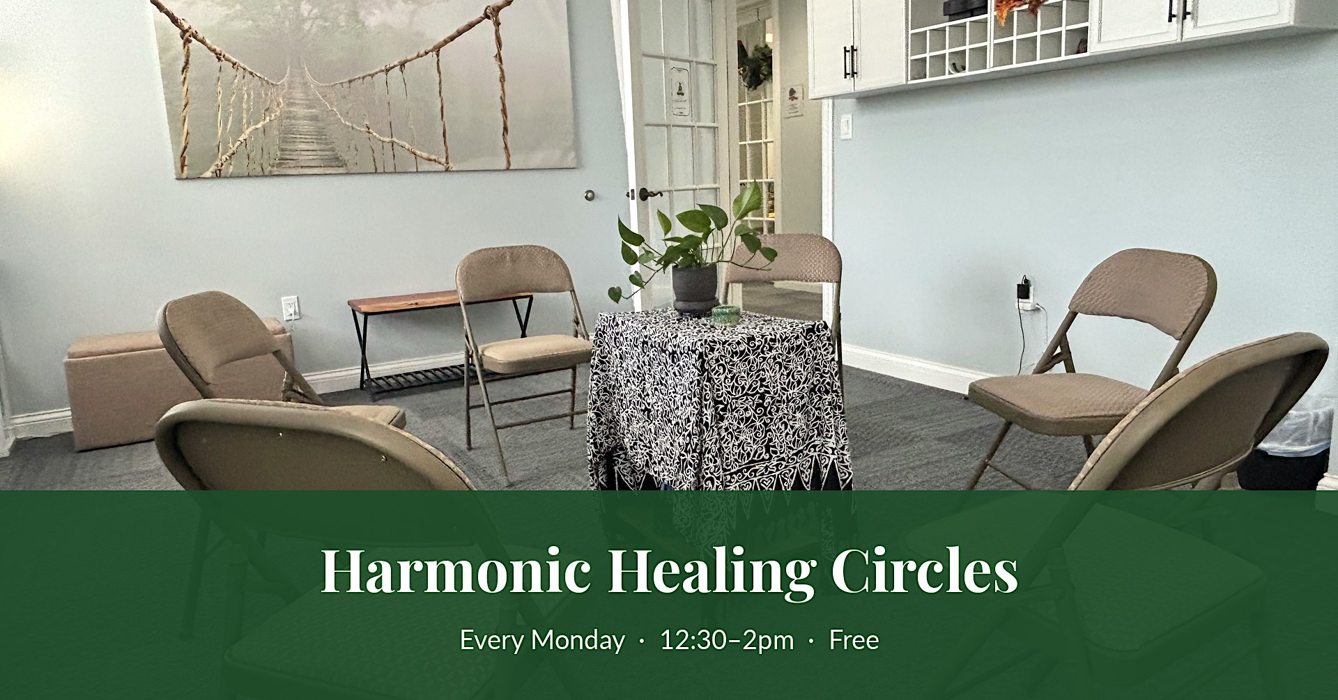 Harmonic Healing Circle: Free Weekly Community Gathering